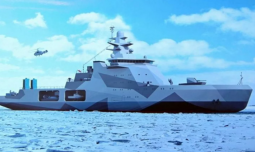 Русия тества в Балтийско море боен ледоразбивач с крилати ракети